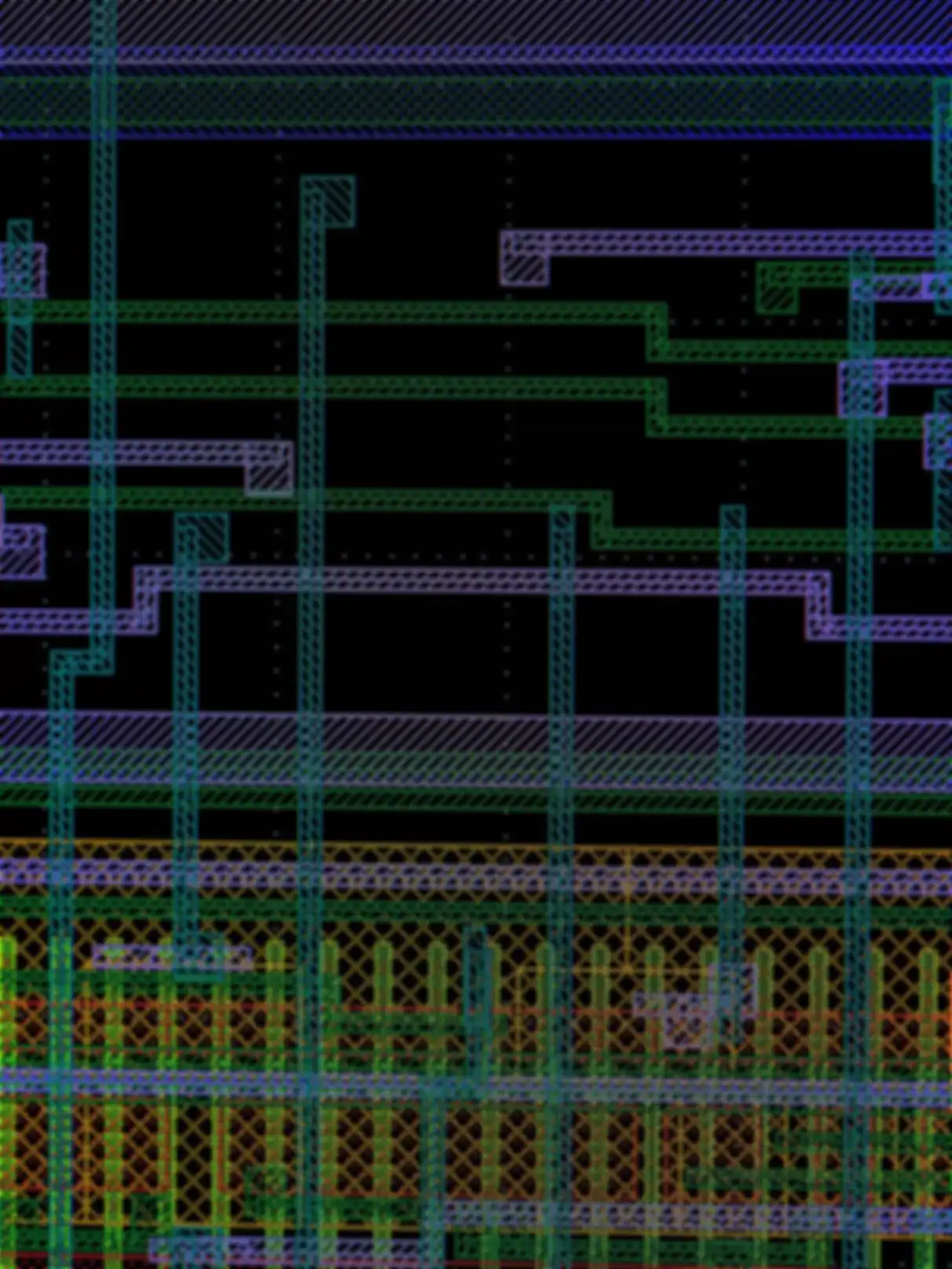 Detailaufnahme Chip