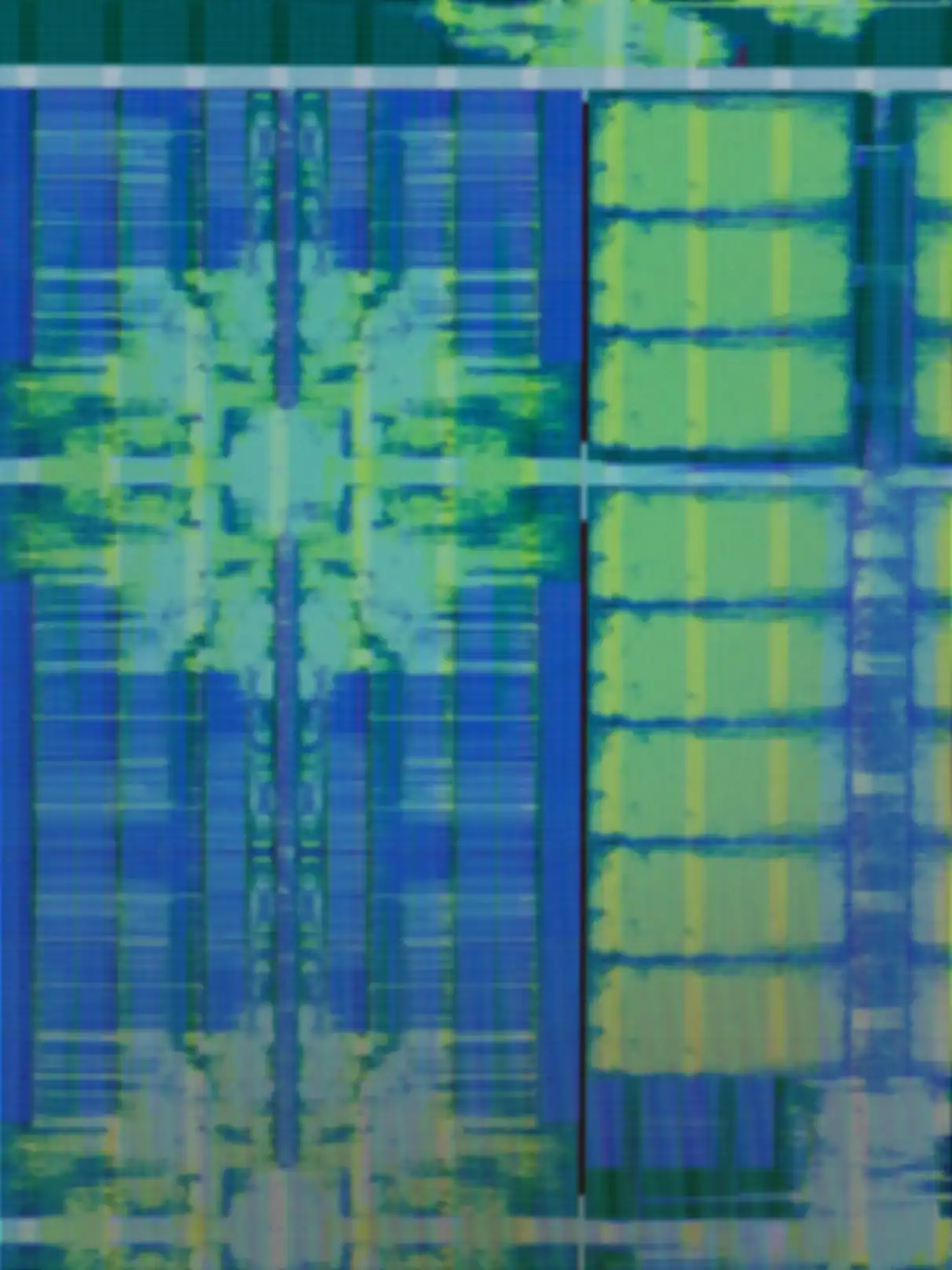 Detailaufnahme Chip