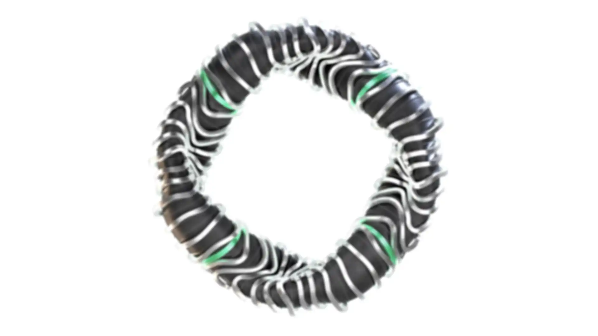 Illustration Draufsicht Stellarator 